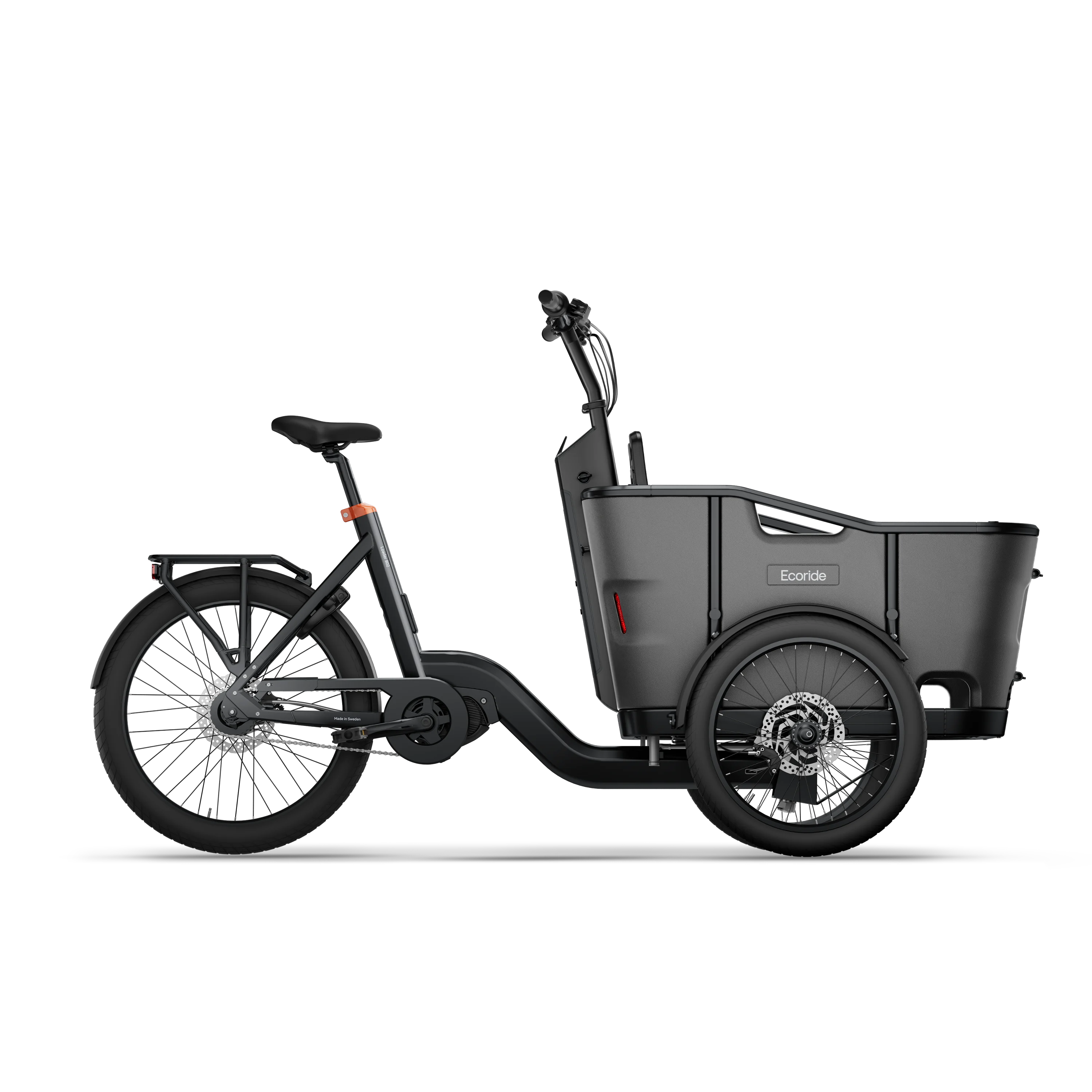 Ecoride Loader 802 - Midmotor | Chain | Disc brake - Black, One-size