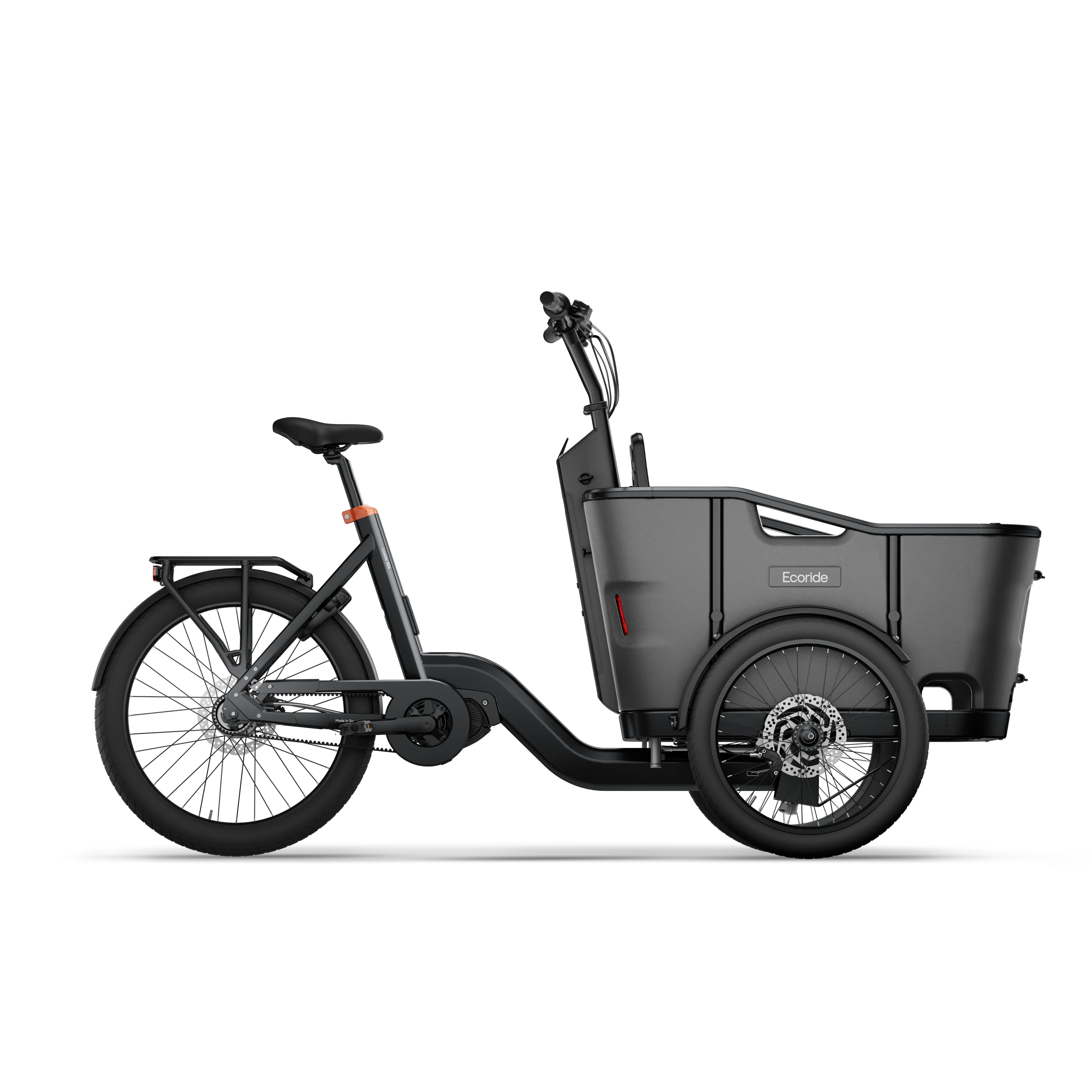 Ecoride Loader 806 - Midmotor | Belt | Disc brake - Black, One-size